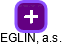 EGLIN, a.s. - náhled vizuálního zobrazení vztahů obchodního rejstříku