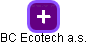 BC Ecotech a.s. - náhled vizuálního zobrazení vztahů obchodního rejstříku