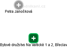 Bytové družstvo Na Valtické 1 a 2, Břeclav - náhled vizuálního zobrazení vztahů obchodního rejstříku