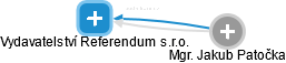 Vydavatelství Referendum s.r.o. - náhled vizuálního zobrazení vztahů obchodního rejstříku