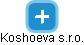Koshoeva s.r.o. - náhled vizuálního zobrazení vztahů obchodního rejstříku