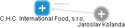 C.H.C. International Food, s.r.o. - náhled vizuálního zobrazení vztahů obchodního rejstříku