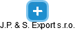 J.P. & S. Export s.r.o. - náhled vizuálního zobrazení vztahů obchodního rejstříku