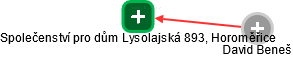 Společenství pro dům Lysolajská 893, Horoměřice - náhled vizuálního zobrazení vztahů obchodního rejstříku