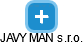 JAVY MAN s.r.o. - náhled vizuálního zobrazení vztahů obchodního rejstříku
