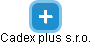 Cadex plus s.r.o. - náhled vizuálního zobrazení vztahů obchodního rejstříku