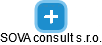 SOVA consult s.r.o. - náhled vizuálního zobrazení vztahů obchodního rejstříku