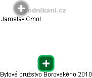 Bytové družstvo Borovského 2010 - náhled vizuálního zobrazení vztahů obchodního rejstříku