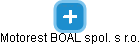 Motorest BOAL spol. s r.o. - náhled vizuálního zobrazení vztahů obchodního rejstříku