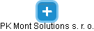 PK Mont Solutions s. r. o. - náhled vizuálního zobrazení vztahů obchodního rejstříku