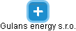 Gulans energy s.r.o. - náhled vizuálního zobrazení vztahů obchodního rejstříku