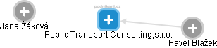 Public Transport Consulting,s.r.o. - náhled vizuálního zobrazení vztahů obchodního rejstříku