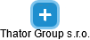 Thator Group s.r.o. - náhled vizuálního zobrazení vztahů obchodního rejstříku