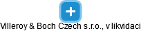 Villeroy & Boch Czech s.r.o., v likvidaci - náhled vizuálního zobrazení vztahů obchodního rejstříku