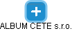 ALBUM CETE s.r.o. - náhled vizuálního zobrazení vztahů obchodního rejstříku