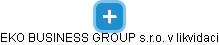 EKO BUSINESS GROUP s.r.o. v likvidaci - náhled vizuálního zobrazení vztahů obchodního rejstříku