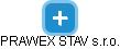 PRAWEX STAV s.r.o. - náhled vizuálního zobrazení vztahů obchodního rejstříku