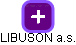 LIBUSON a.s. - náhled vizuálního zobrazení vztahů obchodního rejstříku
