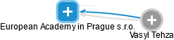 European Academy in Prague s.r.o. - náhled vizuálního zobrazení vztahů obchodního rejstříku