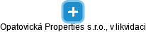 Opatovická Properties s.r.o., v likvidaci - náhled vizuálního zobrazení vztahů obchodního rejstříku