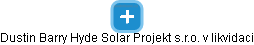 Dustin Barry Hyde Solar Projekt s.r.o. v likvidaci - náhled vizuálního zobrazení vztahů obchodního rejstříku
