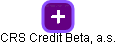 CRS Credit Beta, a.s. - náhled vizuálního zobrazení vztahů obchodního rejstříku
