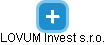 LOVUM Invest s.r.o. - náhled vizuálního zobrazení vztahů obchodního rejstříku