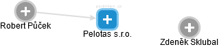 Pelotas s.r.o. - náhled vizuálního zobrazení vztahů obchodního rejstříku