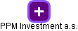 PPM Investment a.s. - náhled vizuálního zobrazení vztahů obchodního rejstříku