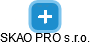 SKAO PRO s.r.o. - náhled vizuálního zobrazení vztahů obchodního rejstříku