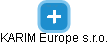 KARIM Europe s.r.o. - náhled vizuálního zobrazení vztahů obchodního rejstříku
