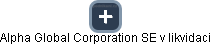 Alpha Global Corporation SE v likvidaci - náhled vizuálního zobrazení vztahů obchodního rejstříku