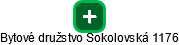 Bytové družstvo Sokolovská 1176 - náhled vizuálního zobrazení vztahů obchodního rejstříku