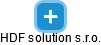 HDF solution s.r.o. - náhled vizuálního zobrazení vztahů obchodního rejstříku