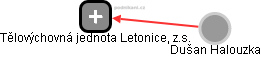 Tělovýchovná jednota Letonice, z.s. - náhled vizuálního zobrazení vztahů obchodního rejstříku