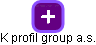 K profil group a.s. - náhled vizuálního zobrazení vztahů obchodního rejstříku