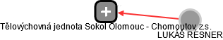 Tělovýchovná jednota Sokol Olomouc - Chomoutov, z.s. - náhled vizuálního zobrazení vztahů obchodního rejstříku