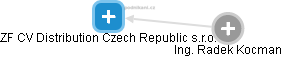 ZF CV Distribution Czech Republic s.r.o. - náhled vizuálního zobrazení vztahů obchodního rejstříku