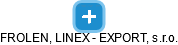 FROLEN, LINEX - EXPORT, s.r.o. - náhled vizuálního zobrazení vztahů obchodního rejstříku