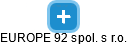 EUROPE 92 spol. s r.o. - náhled vizuálního zobrazení vztahů obchodního rejstříku
