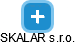 SKALAR s.r.o. - náhled vizuálního zobrazení vztahů obchodního rejstříku