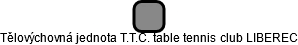 Tělovýchovná jednota T.T.C. table tennis club LIBEREC - náhled vizuálního zobrazení vztahů obchodního rejstříku