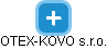 OTEX-KOVO s.r.o. - náhled vizuálního zobrazení vztahů obchodního rejstříku