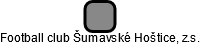 Football club Šumavské Hoštice, z.s. - náhled vizuálního zobrazení vztahů obchodního rejstříku
