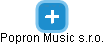 Popron Music s.r.o. - náhled vizuálního zobrazení vztahů obchodního rejstříku