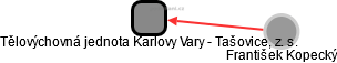 Tělovýchovná jednota Karlovy Vary - Tašovice, z. s. - náhled vizuálního zobrazení vztahů obchodního rejstříku