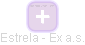 Estrela - Ex a.s. - náhled vizuálního zobrazení vztahů obchodního rejstříku