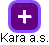 Kara a.s. - náhled vizuálního zobrazení vztahů obchodního rejstříku