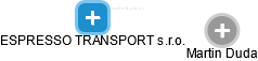 ESPRESSO TRANSPORT s.r.o. - náhled vizuálního zobrazení vztahů obchodního rejstříku