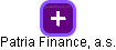 Patria Finance, a.s. - náhled vizuálního zobrazení vztahů obchodního rejstříku